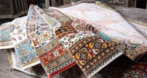 روش انبار کردن فرش